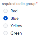 required-group concept on a Radio Button component in Atlaskit.