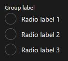 radio-button-group-orientation concept on a Radio Button component in FAST.